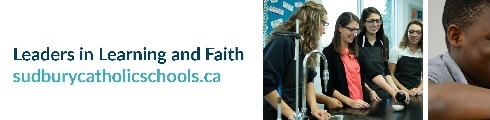 SUDBURY CATHOLIC SCHOOLS